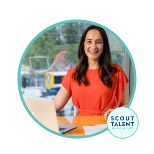 Andrea Davey, Scout Talent's CEO