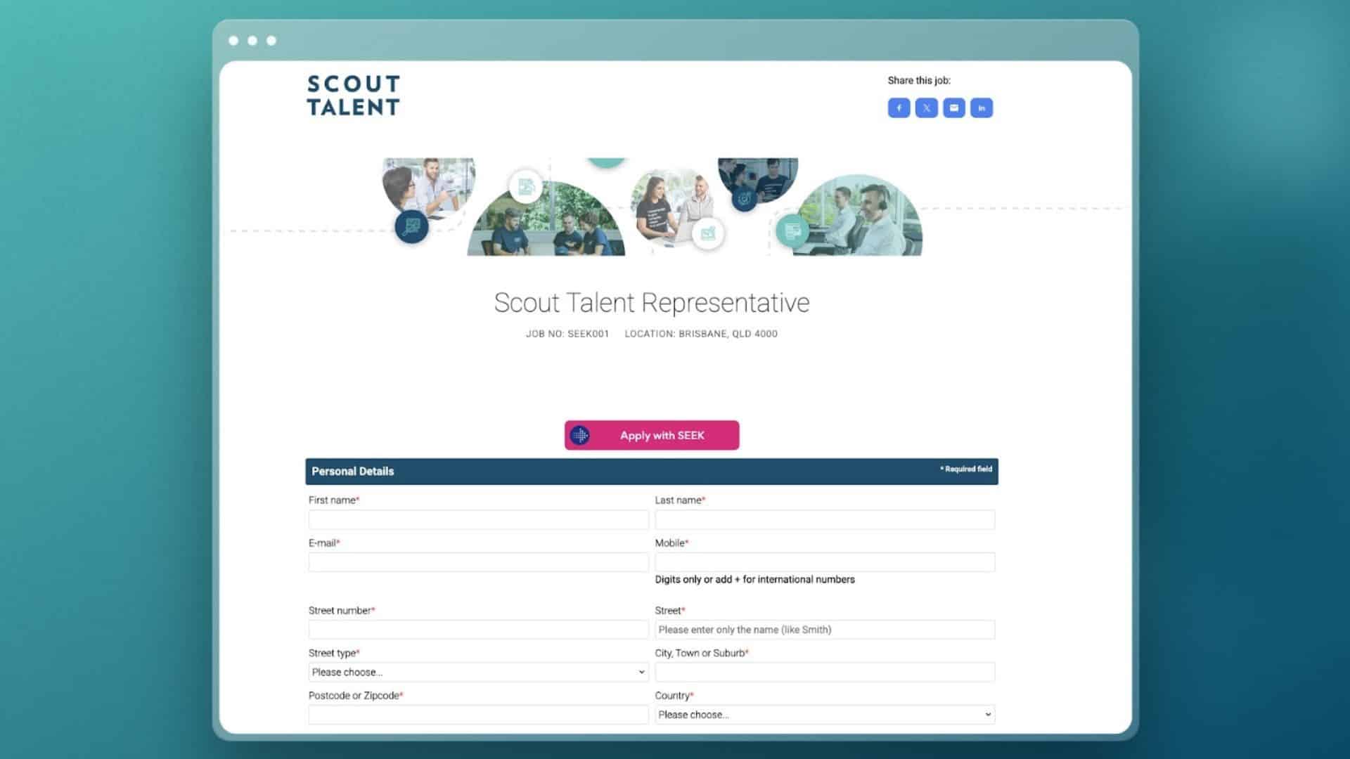 Apply With SEEK